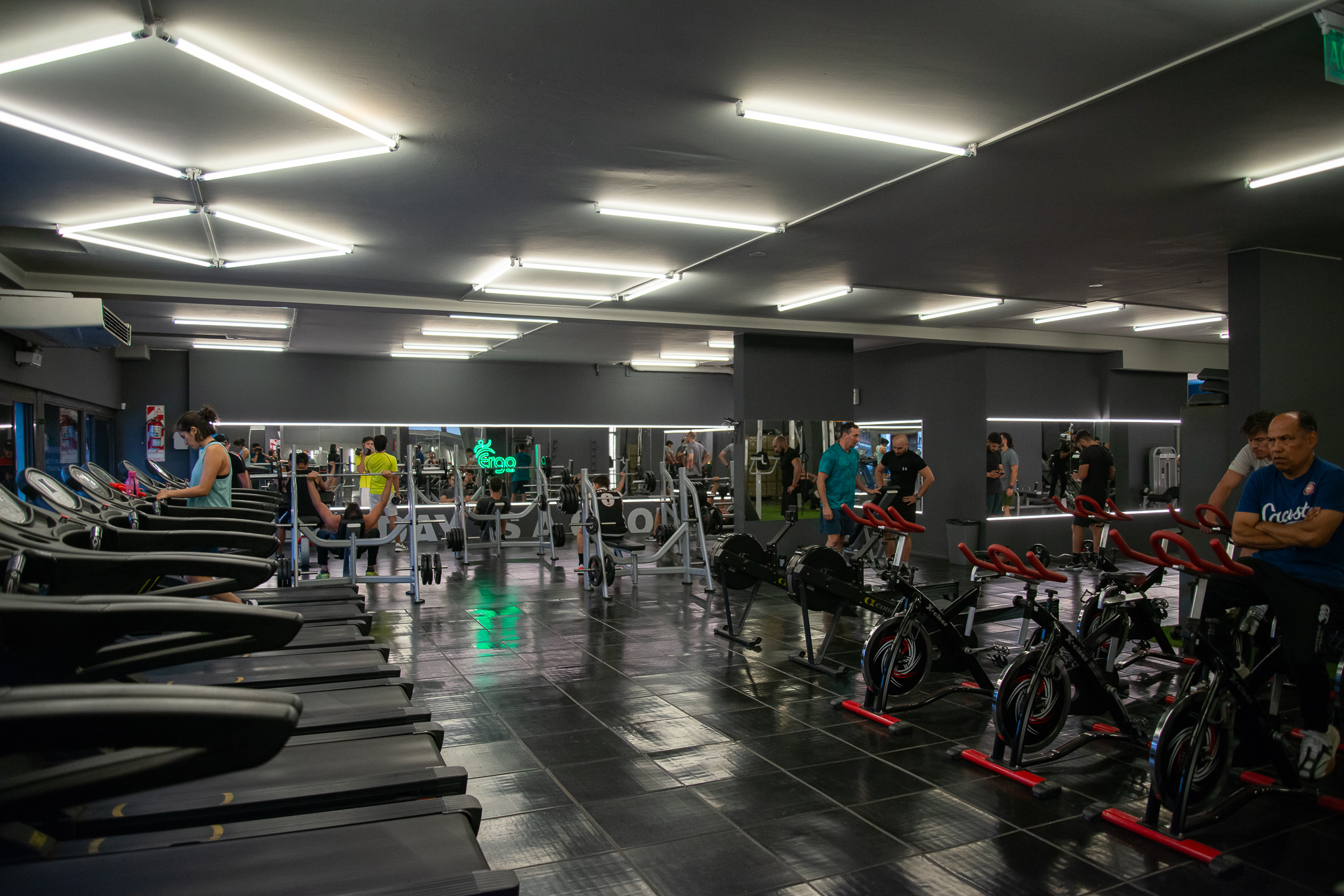 Sala de cardio Ergo Club